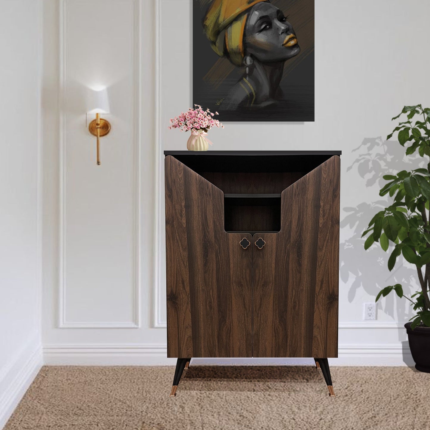 Havana shoe cabinet